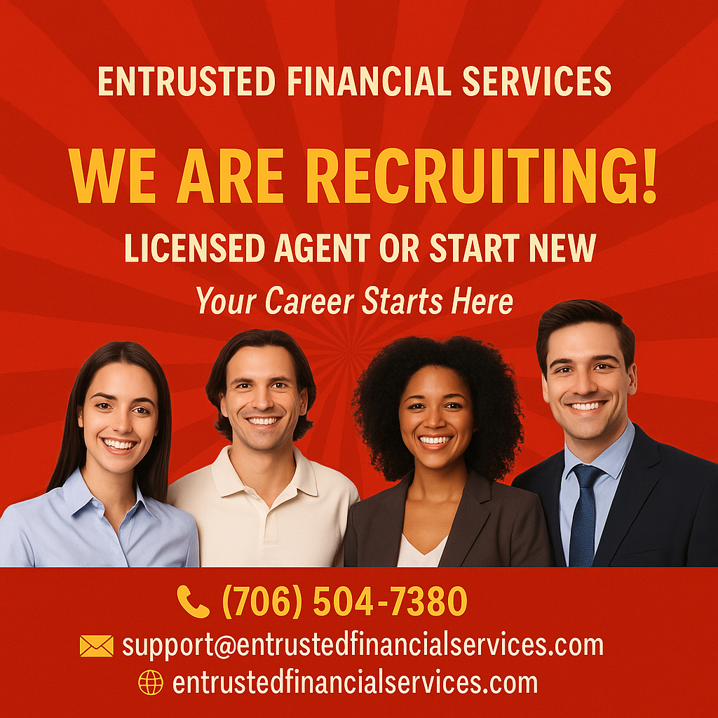 Insurance agents recruitment banner 